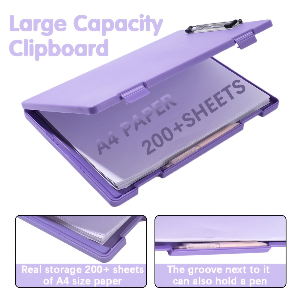 4pcs Set Of Tools for Organizing And Storing Student Papers, A4 Size, Large Capacity, Multiple Functions, Suitable for Music Subject Classification