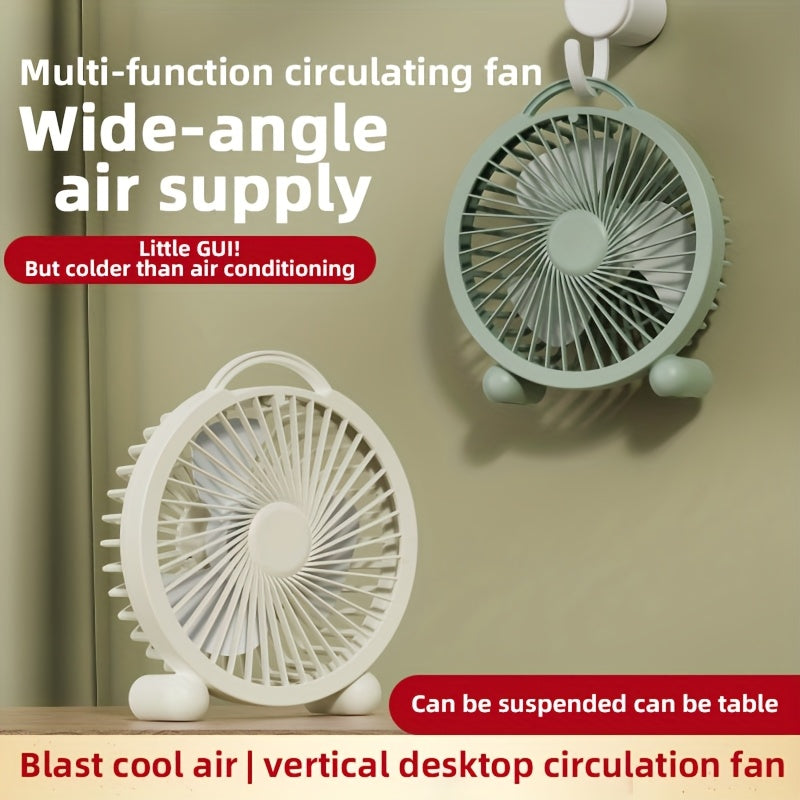 Mini USB Cooling Desktop Fan, Plug-and-Play