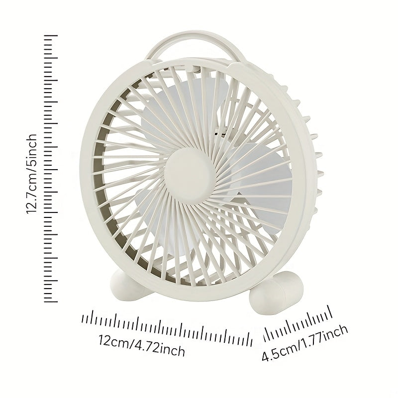 Mini USB Cooling Desktop Fan, Plug-and-Play