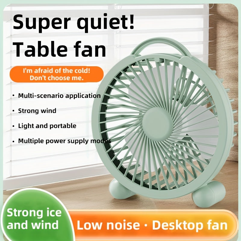 Mini USB Cooling Desktop Fan, Plug-and-Play